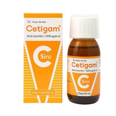 Cetigam - Bổ sung Vitamin C cho trẻ em